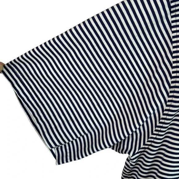 Peter Millar golf shirt,men XL.Blue,striped,Windmill Lakes  polo shirt EC - Picture 8 of 11